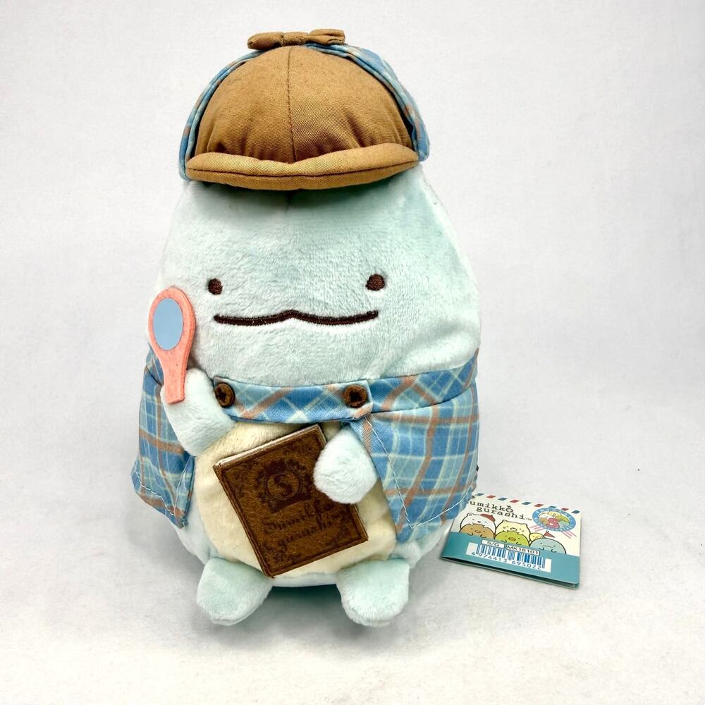 NWt Sumikko Gurashi Inspector Tokage Sherlock Holmes Plush